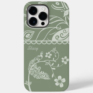 Funda Para iPhone 14 Pro Max De Case-Mate Elegante Peacock Floral