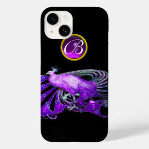 FUNDA PARA iPhone 14 DE Case-Mate ELEGANTE PICOCA EN PURPLE, AMETHYST MONOGRAM