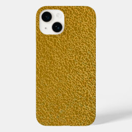 Funda Para iPhone 14 De Case-Mate Elegante Protector de textura dorada