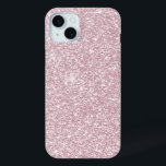 Funda Para iPhone 15 Mini Elegante purpurina de chicas chaval rosa abstracto<br><div class="desc">Elegante diseño de purpurina a la moda y abigarrado rosa. El elegante y deslumbrante diseño de purpurina de niñas es perfecto para el chica moderno y de diseño o para cualquier persona. Personalizar este diseño con su propio mensaje e información personalizada. Todos los diseños están impresos.</div>