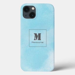 Funda Para iPhone 13 Elegante regalo moderno Nube azul de lujo