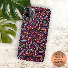 Funda Para iPhone 11 Pro Max Elegante resumen moderno arte bohemio mandarala
