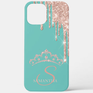 title_seo2 Elegante Tiara Rosa Dorado Brillo Gotea Verde Ment