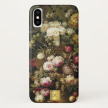 Elegante victoriano vintage floral personalizado
