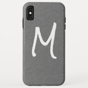 Funda Para iPhone XS Max Elegante y Chic Gris