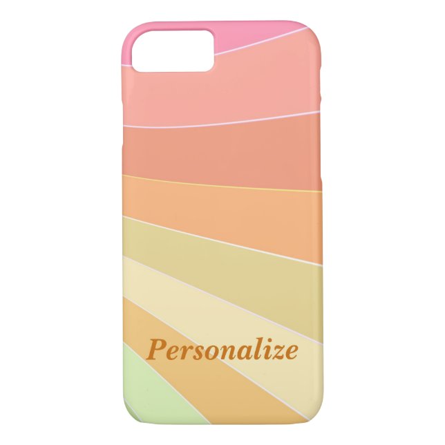 Funda De Case-Mate Para iPhone Elegante y elegante personalizado (Reverso)