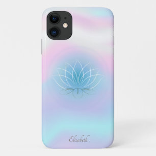Funda Para iPhone 11 Elegante y sofisticada Lotus holográfica