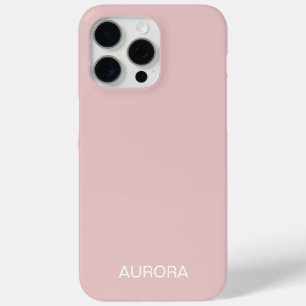Funda Para iPhone 15 Pro Max Elegante y turbio nombre personalizado de Rubor -