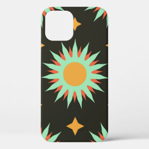 Funda Para iPhone 12 Elegantes formas esotéricas sin fisuras arte de pa