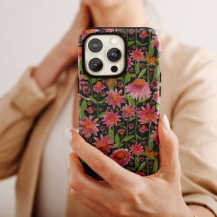 Funda Para iPhone 14 De Case-Mate Elegantes mariposas rosadas negras