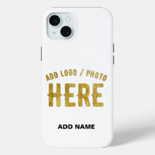 FUNDA PARA iPhone 15 MINI ELEGANTES PERSONALIZABLES BLANCOS VERIFICADOS DE M