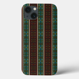 Funda Para iPhone 13 Elegantes rayas filigrí