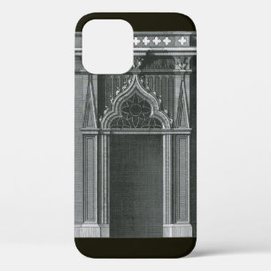 Funda Para iPhone 12 Elemento arquitectónico vintage, puerta gótica