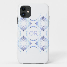 Funda Para iPhone 11 Elemento de Monogram.Baroque