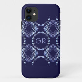 Funda Para iPhone 11 Elemento de Monogram.Baroque