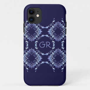 Funda Para iPhone 11 Elemento de Monogram.Baroque