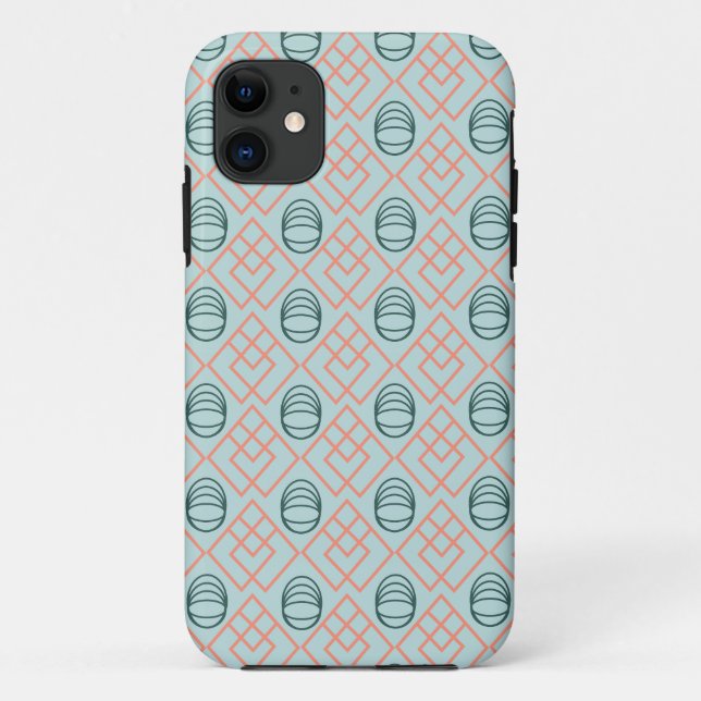 Funda De Case-Mate Para iPhone Elementos Art Deco (Reverso)