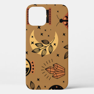 Funda Para iPhone 12 Elementos mágicos: Encanto del patrón sin foco