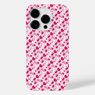 Funda Para iPhone 14 Pro De Case-Mate elementos patrones día de San Valentín