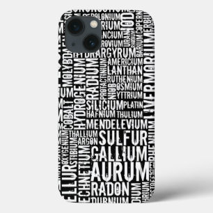 Funda Para iPhone 13 Elementos químicos