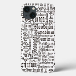 Funda Para iPhone 13 Elementos químicos