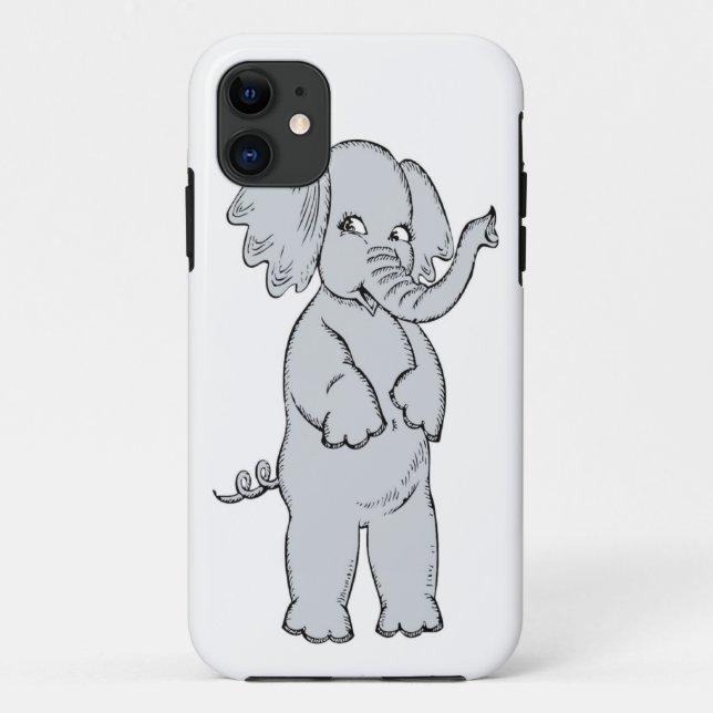 FUNDA DE Case-Mate PARA iPhone ELEPHANT CHICA (Reverso)