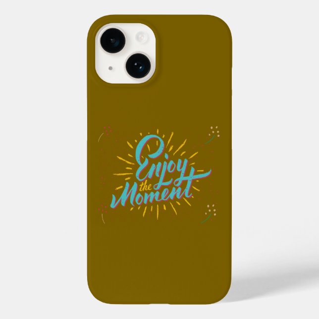 Funda De Case-Mate Para iPhone Elevación de mensajes para una vista positiva (Reverso )