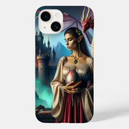 Funda Para iPhone 14 De Case-Mate Elf con huevo de dragón