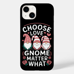 Funda Para iPhone 14 De Case-Mate Elige Amor Gnomo Importa Qué Día de San Valentín