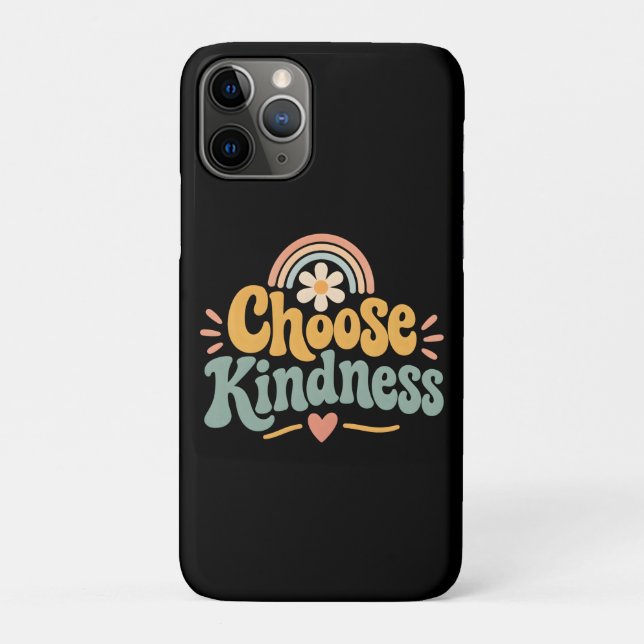 Funda De Case-Mate Para iPhone Elige la amabilidad (Reverso)