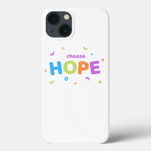 Funda Para iPhone 13 elija esperanza caso de iphone 13-cotización inspi