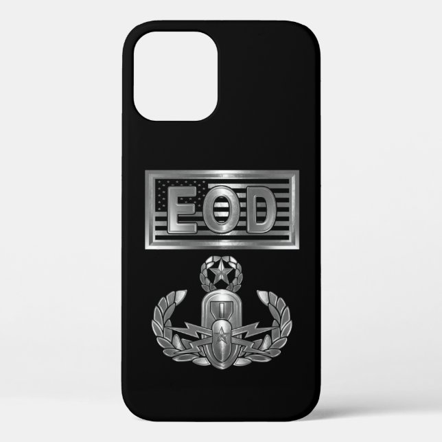 Funda De Case-Mate Para iPhone Eliminación de Artefactos Explosivos EOD  (Reverso )