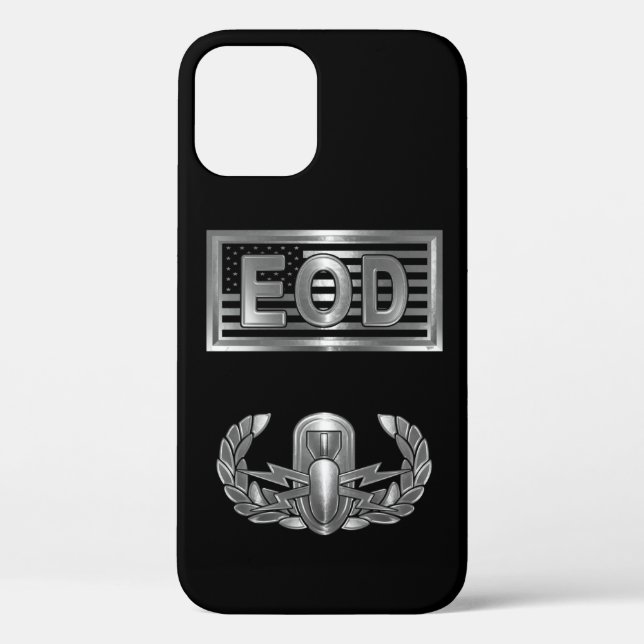 Funda De Case-Mate Para iPhone Eliminación de Municiones Explosivas (EOD)  & Band (Reverso )