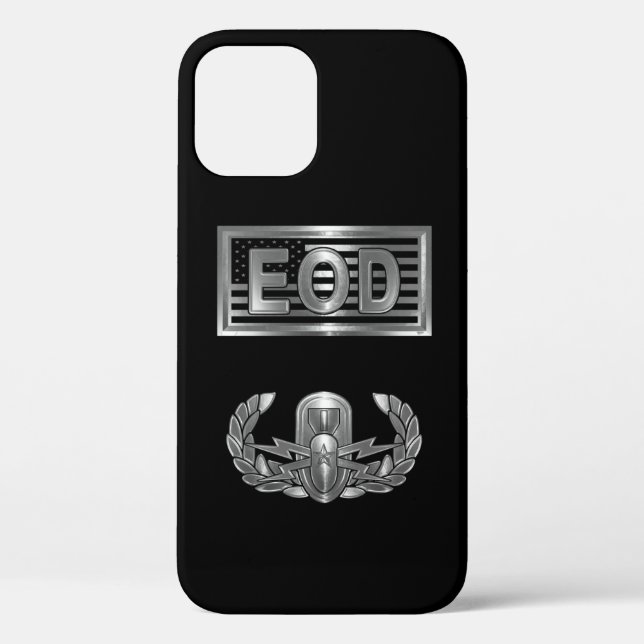 Funda De Case-Mate Para iPhone Eliminación de Municiones Explosivas (EOD)  & Band (Reverso )
