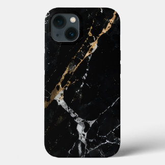 Funda Para iPhone 13 Élite de mármol negro