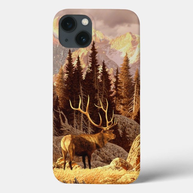 Funda De Case-Mate Para iPhone Elk Bull (Reverso)