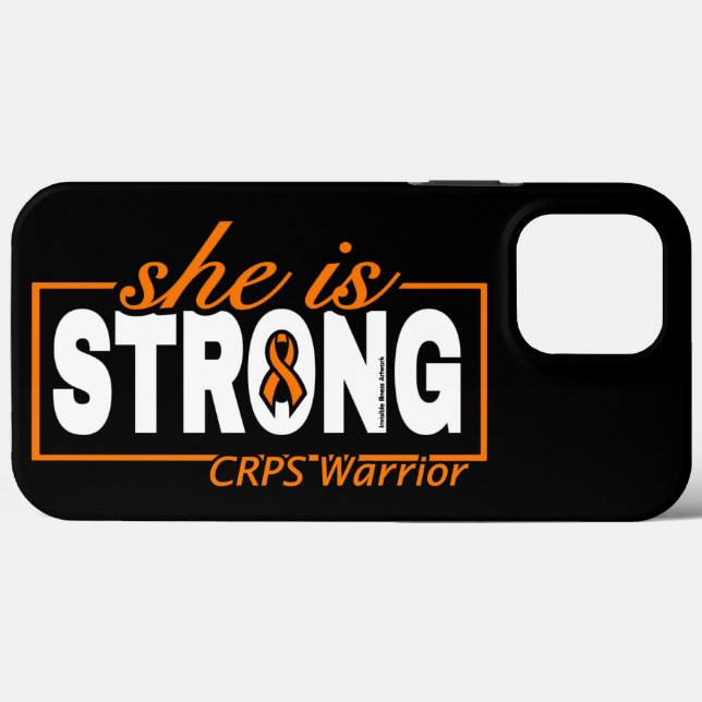 FUNDA DE Case-Mate PARA iPhone ELLA ES FUERTE... CRPS (Reverso (Horizontal))