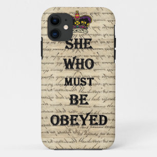 Funda Para iPhone 11 Ella que debe ser obedecida