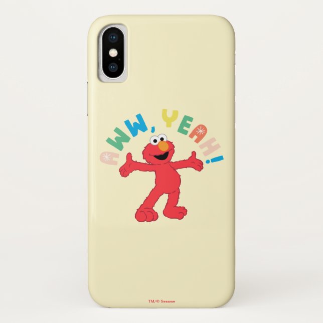 Funda De Case-Mate Para iPhone Elmo | Aww, Sí! (Reverso)