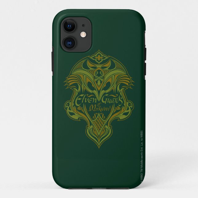 Funda De Case-Mate Para iPhone Elven Guards of Mirkwood Shield Icon (Reverso)