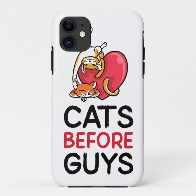 Funda De Case-Mate Para iPhone Emancipar gatos antes que los hombres (Reverso)