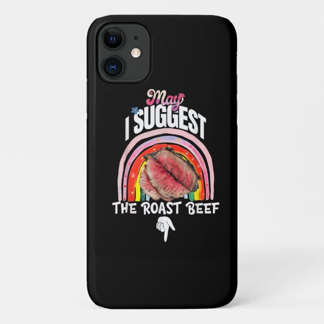 Funda De Case-Mate Para iPhone Embarrassing May I Suggest The Roast Beef (Reverso)