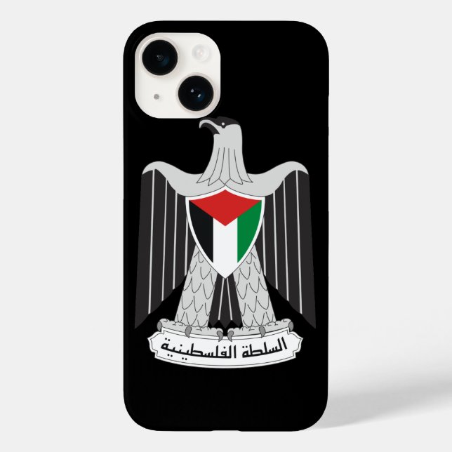 Funda De Case-Mate Para iPhone emblema autoridad palestina (Reverso )