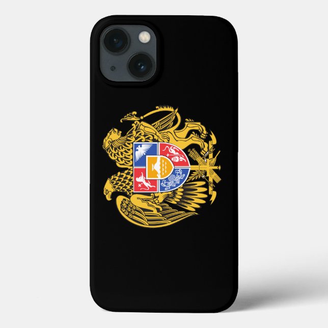Funda De Case-Mate Para iPhone emblema de armenia (Reverso)