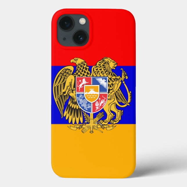 Funda De Case-Mate Para iPhone emblema de armenia (Reverso)