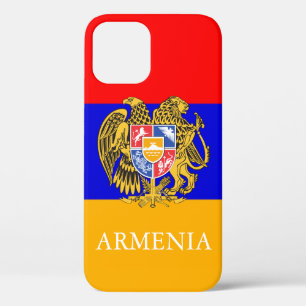 Funda Para iPhone 12 emblema de Armenia