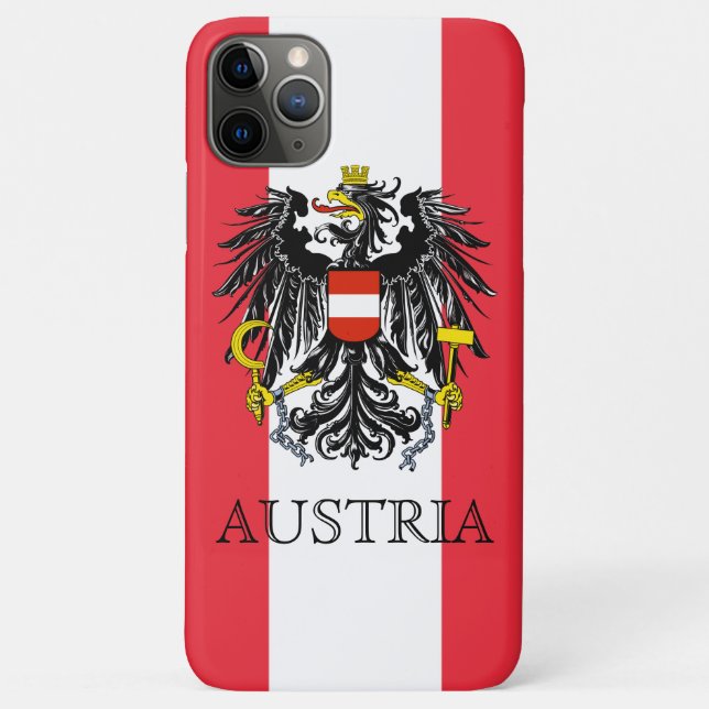 Funda De Case-Mate Para iPhone emblema de austria (Reverso)