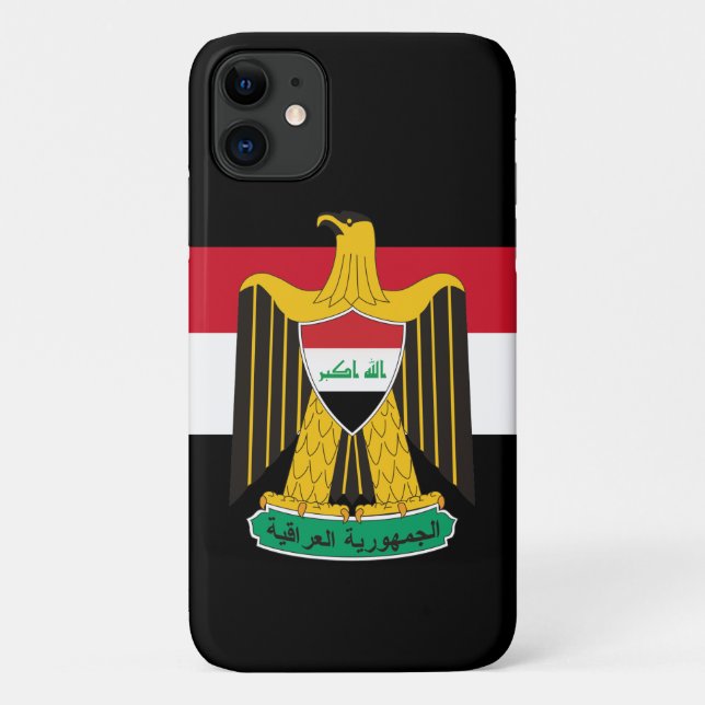 Funda De Case-Mate Para iPhone emblema de Iraq (Reverso)