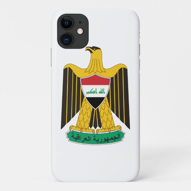 Funda De Case-Mate Para iPhone emblema de iraq (Reverso)