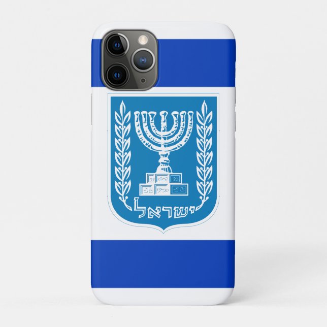 Funda De Case-Mate Para iPhone emblema de israel (Reverso)